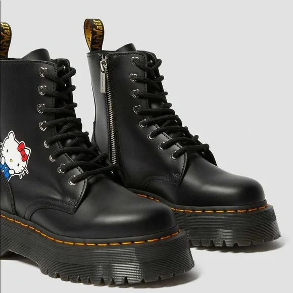 Martens Shoes Jadon Womens Hello Kitty Platform Boots